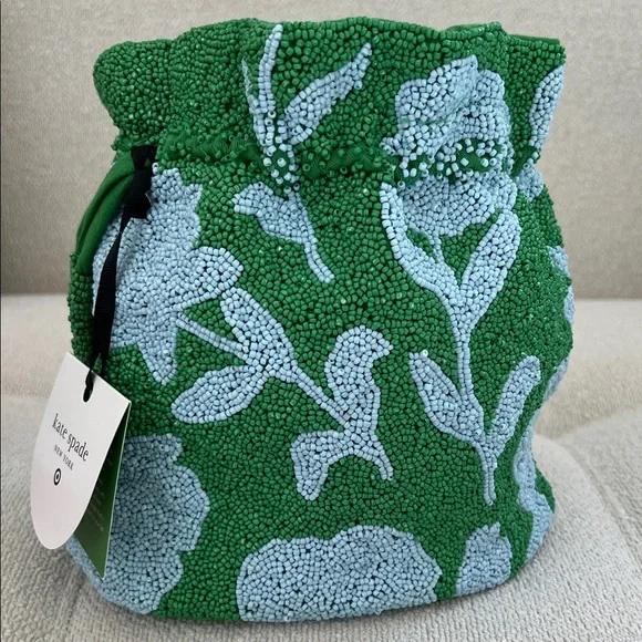 Kate Spade x Target 💚💙Green and Light Blue Beaded Mini Bag - Picture 3 of 4